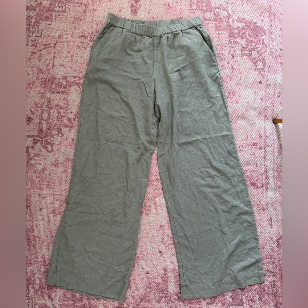 Caslon Pull On Linen Pant